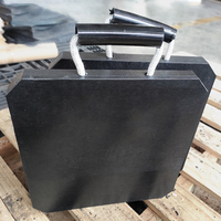 UHMWPE Tampon stabilisateur de grue à usage intensif Tampon stabilisateur de grand pied de 50mm d'épaisseur pour l'entretien des arbres Découpe et moulage personnalisés