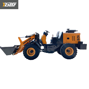 Мини-погрузчик YUANGONG с шарнирно-сочлененной рамой, новая модель, фронтальный колесный погрузчик грузоподъемностью 1, 2, 3 тонны - Product Image 1