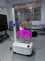 Écran OLED transparent 55 pouces, écran tactile FHD, haute transparence pour robot guide, navigateur, kiosque, prise en charge Android Windows SDK