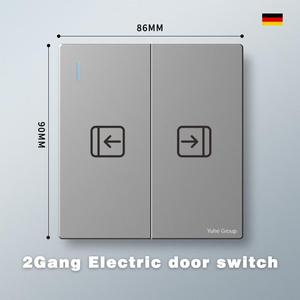 Interruptor bidireccional de 250V, interruptor de pared de lujo, interruptor de pared de 1 vía, panel grande bidireccional - Product Image 6