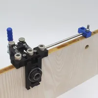 Kit principal de gabarit de précision trois-en-un pour chevilles, guide de perçage et de positionnement pour le travail du bois DIY MD520 personnalisable