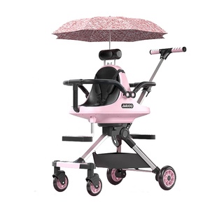 Giá rẻ đôi ô Ghế em bé và Toddler giỏ pram Xe đẩy em bé sang trọng Cặp song sinh xe đẩy - Product Image 2