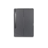Étui de protection pour clavier en cuir PU ultra-fin sans fil pour Samsung Tab S10 Ultra/A9 Plus/S9 avec emplacement pour stylet et pavé tactile