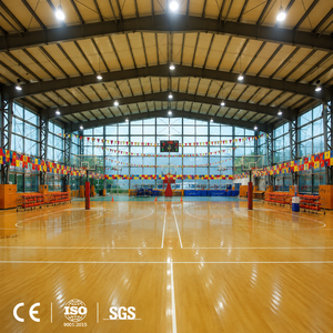 Estructura de Acero para Estadios Deportivos, Construcción Industrial Duradera, Estructuras de Acero Prefabricadas de Alta Resistencia, Construcción de Acero Pesado - Product Image 1