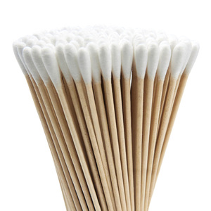 Hisopos de algodón Bonson de 15 cm con una sola punta, paquete de 100 para limpieza de maquillaje - Product Image 5