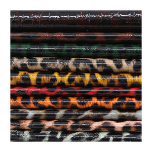 Design animale stampa pelle sintetica pelle sintetica leopardata Design per borsa e scarpe <span class=keywords><strong>da</strong></span> donna - Product Image 6