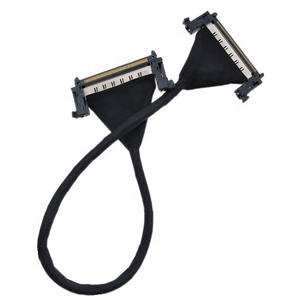 Jae Mikro-Koaxial-Schirmkabel LVDS Pitch EDP PE51 Stecker auf RE51 Stecker 51-polig 0,5mm Elektronik 24-40AWG 20cm ROHS REACH RY - Product Image 1