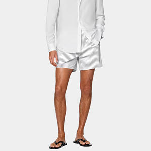 Pantalones Cortos de Algodón para Hombre, Diseño a Cuadros, Casuales, de Longitud Media, Personalizados, Marca OEM, Venta al Por Mayor - Product Image 2