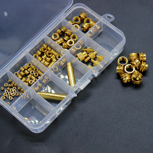Kit de tuercas de inserción de latón M2 M8 para accesorios de impresora 3D, juego de herramientas de reparación y soldadura - Product Image 2