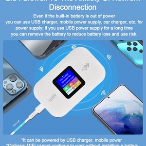 High Quality M24 4G Pocket Wifi <b>Router</b> Mobile Walking Wireless 3000mah Hotspot Pocket WiFi 4G Sim <b>Router</b> - Product Image 5