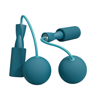 เชือกกระโดดแบบมีสายและไร้สายแบบ2-in-1ทำจากพีวีซีใช้ในบ้านและยิมอุปกรณ์ออกกำลังกายสำหรับออกกำลังกาย - Product Image 2