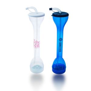 Gobelet à boisson en plastique de 500 ml, forme personnalisée, gobelet à slush, gobelet de jardin avec paille, fabriqué au Vietnam - Product Image 6
