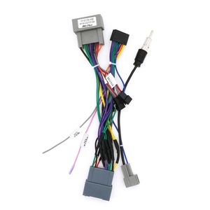 Kit Cruscotto di Alta Qualità Meihua, Cornice Fasciale per Honda <span class=keywords><strong>Stream</strong></span> 2001-2004, Lettore Radio Auto con Cablaggio - Product Image 3