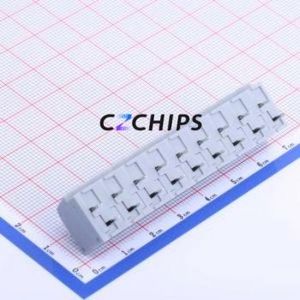 KF202-7.5-9P Spring Terminal Block Through hole Component (THT),P=7.5mm Connector 1x9P 7.5mm Gray 9P - Product Image 2