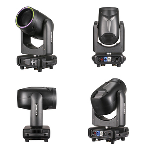 Projecteur de scène mobile Mini Beam 295W avec 48 anneaux LED 0,3W 12V – Projecteur de scène mobile MINI 14R 295W pour mariages, KTV, <span class=keywords><strong>DJ</strong></span> - Product Image 3