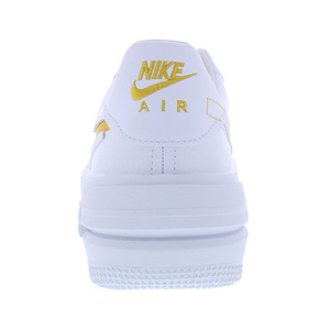 Zapatillas Nike AF1 Platm para Mujer, Color Blanco, Amarillo Ocre, Talla 7, Auténticas, Recursos Educativos - Product Image 6