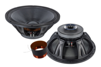 Woofer de graves en ferrite de 18 pouces avec impédance de 8 ohms pour une performance de subwoofer en extérieur