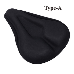 YOUME – sièges de vtt en GEL de Silicone éponge de vélo 3D souple, housse de selle de vélo, coussinet de coussin imperméable, sièges de vélo universels - Product Image 2