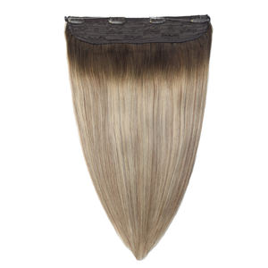 Extension de cheveux humains avec Clip, 1 pièce, Ombre, fil Invisible, 4 clips, <span class=keywords><strong>prix</strong></span> d'usine - Product Image 1