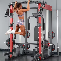 Machine de musculation complète en acier pour salle de sport, station multifonctionnelle pour la musculation du torse et des bras