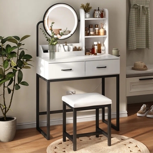 Meubles <span class=keywords><strong>de</strong></span> maison abordables, Meubles pour <span class=keywords><strong>la</strong></span> maison, Coiffeuses <span class=keywords><strong>de</strong></span> maquillage - Product Image 3