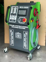 FY WCS-9800 Sistema de Limpieza Automático de Doble Canal para Aire Acondicionado 220-240V, Reemplazo de Líquido Refrigerante y Limpiador de Radiador