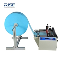 Máquina Cortadora de Rollos de Tela No Tejida para Parasol RS-400g y Corte de Papel en Rollo para Textiles