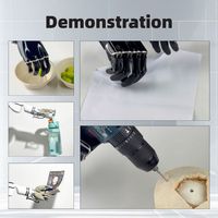 ZBDynamiX - Mano Robótica Humanoide Agi con PLC para Manipulación de Materiales de 10-30 kg, para Robots de IA para Educación, para Robots Articulados