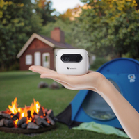 Q8 proyektor saku Mini Android 9.0 RAM 2 GB baterai tanam 5G Wi-Fi untuk Bluetooth pendek melempar 4K untuk hadiah film luar ruangan