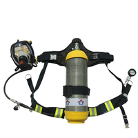 5L 6L 6.8L 9L Équipement de sécurité contre les incendies appareil respiratoire autonome masque à gaz intégral