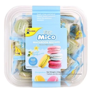Galletas Sándwich de Malvavisco Mico, Dulces, 218g, en Caja, Multicolores, Rojos, Bocadillos de Oficina, Almacenamiento a Temperatura Ambiente - Product Image 5
