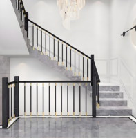 Rampe de balcon en aluminium, garde-corps, balustrade, clôture pour jardin, terrasse, pont extérieur
