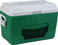 Glacière portable en plastique, boîte de 80 l, 55 QT, garde au froid d'extérieur, pour bière, vin, légumes, poisson