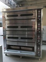 Horno de Convección Eléctrico Industrial Grande con Control Digital, Máquina de Panadería Comercial de Alta Eficiencia para Uso en Restaurantes
