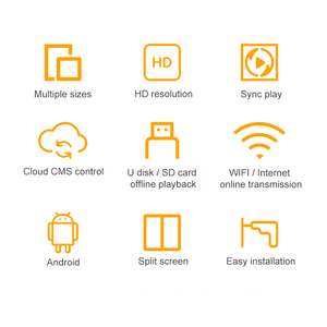 Pushunled siêu thị p1.8 kỹ thuật số biển <span class=keywords><strong>LED</strong></span> hiển thị đầy màu sắc năng lượng thông minh Kệ với pin điện cho bar và taxi - Product Image 6