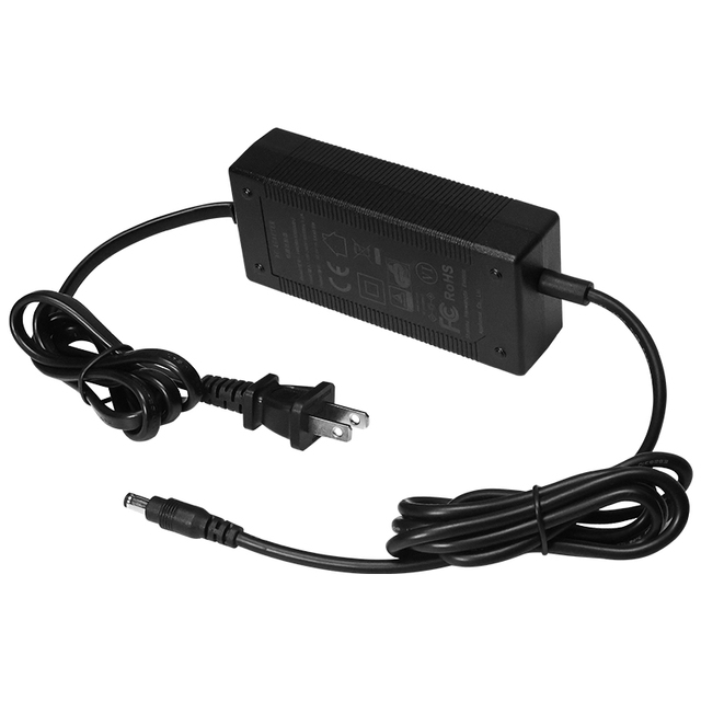 Certified 60W 12V 5A Power Adapter 100-240V DC Switch Transformer for Desktop Medical Power Adapter with 12V 60W