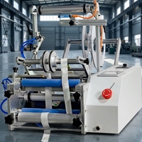 Machine d'étiquetage semi-automatique pour bouteilles rondes, étiqueteuse de bureau pour petites bouteilles, bocaux et canettes, idéale pour les petites entreprises