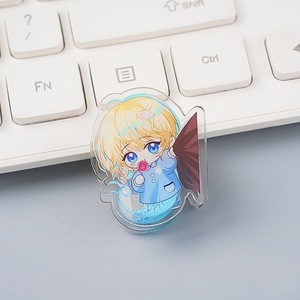 Clip de Plástico Acrílico de Personajes de Anime Q Version <span class=keywords><strong>Rampo</strong></span> Bai Chunian, Diseño de Sirena Caída, para Estudiantes - Product Image 4