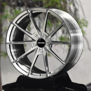 Ruedas forjadas TITAN FORCE 21x9 21x10.5 5x112 5x130 de 10 radios, completamente pulidas, para Mercedes Benz <span class=keywords><strong>Maybach</strong></span> S680 GLS600 - Product Image 4