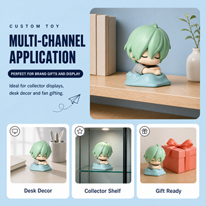Figura <span class=keywords><strong>de</strong></span> acción <span class=keywords><strong>de</strong></span> vinilo personalizada OEM, estatua <span class=keywords><strong>de</strong></span> personaje Chibi, figura <span class=keywords><strong>de</strong></span> juguete <span class=keywords><strong>de</strong></span> <span class=keywords><strong>anime</strong></span>, serie <span class=keywords><strong>de</strong></span> cajas sorpresa para venta al por mayor - Product Image 3