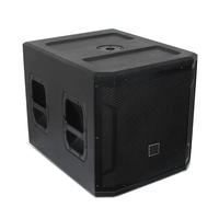 STX815S Haut-parleur de caisson de basses extérieur portable de haute qualité à corps métallique de 15 pouces 500W avec son puissant