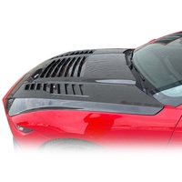 Nouveau capot de capot en fibre de carbone de type GT4 pour Mustang Dark Horse S650 2024-2027