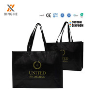 Bolsa de Compras Reutilizable de Polipropileno No Tejido, Ecológica, con Logotipo Personalizado, Venta al Por Mayor