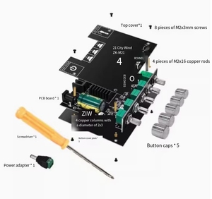 <span class=keywords><strong>Module</strong></span> amplificateur de puissance numérique Bluetooth 100W 2.1 canaux avec amplification des basses et ZK-MT21 de réglage haute/basse fréquence - Product Image 2
