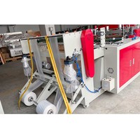 Dubbellaags Pp Hdpe Ldpe Draagtas Making Machine Fabrikant 120 M/min Plastic Punch Bag Machine Maken