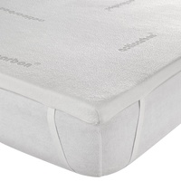 Couvre-matelas personnalisé en mousse à mémoire de forme, lit en bambou