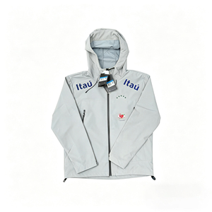 Abbigliamento Sportivo Unisex all'Ingrosso, Cardigan con Cappuccio e Zip, Giacca Antivento da Montagna Brasiliana con Lettera "L" che Piace alla Mia Moglie - Product Image 4