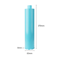 DEYI 102mm forets humides outils auto-percants pour brique en béton dur et béton armé Support OEM personnalisable