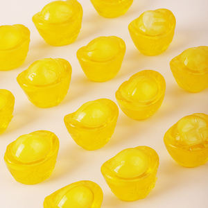 ผู้ผลิตขนมหวานแบบขายส่ง รับผลิตตามสั่ง แพ็คตัวอย่าง รสผลไม้รวม ขนมเยลลี่ฮาลาลแบบก้อน ขนมเยลลี่รูปทรงต่างๆ - Product Image 1