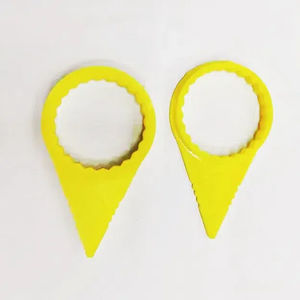 Indicateurs de retenue d'écrou de roue en plastique 34mm écrou de roue lâche pour camions voitures - Product Image 2